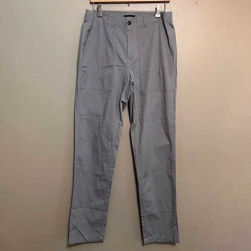 Bonobos lightweight gray cotton chinos size 31x34